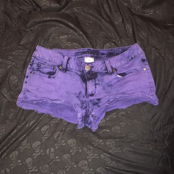 Purple Short Shorts - Picture 1 of 1